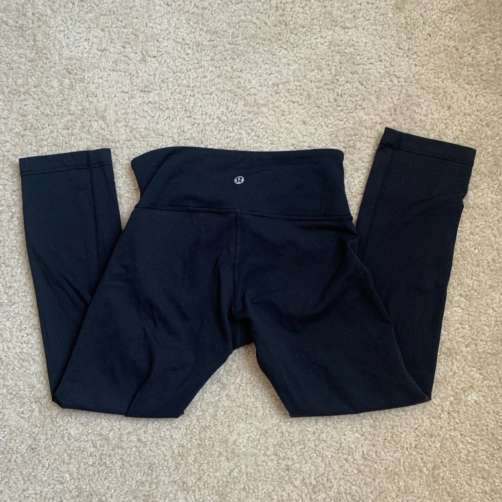 LULU LEMON WUNDER UNDER CROP LEGGING